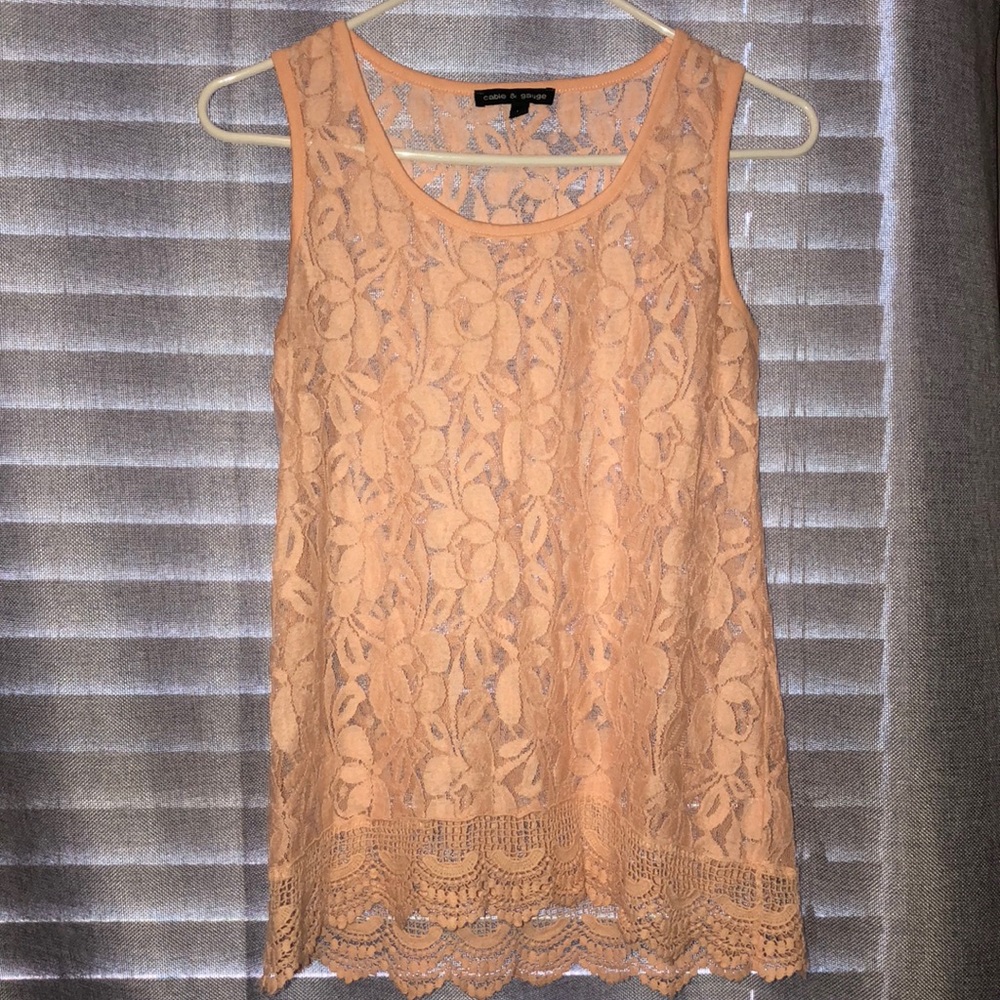 Cable and Gauge tank top